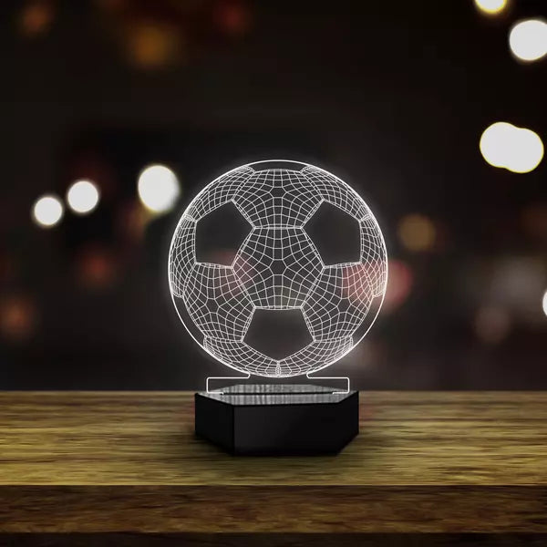 Football 3D Illusion Lamp - Al Marwati Decor