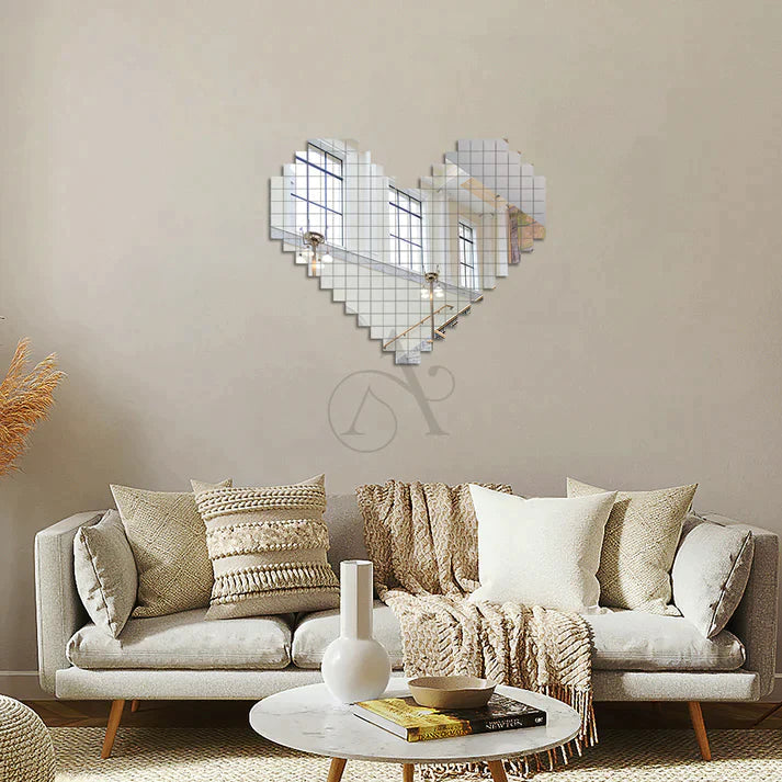 Acrylic Mini Square Mirror Wall Stickers - Al Marwati Decor