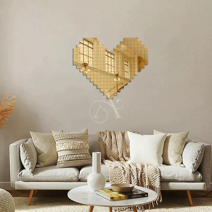 Acrylic Mini Square Mirror Wall Stickers - Al Marwati Decor