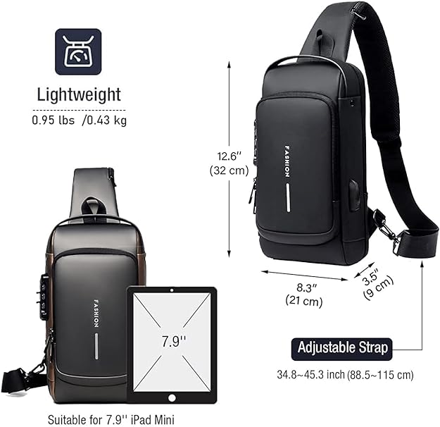 Multifunction Sling Bag - Al Marwati Decor
