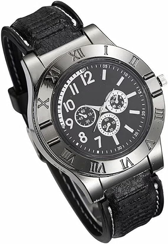 New Military USB Lighter Watch Men's - Al Marwati Decor