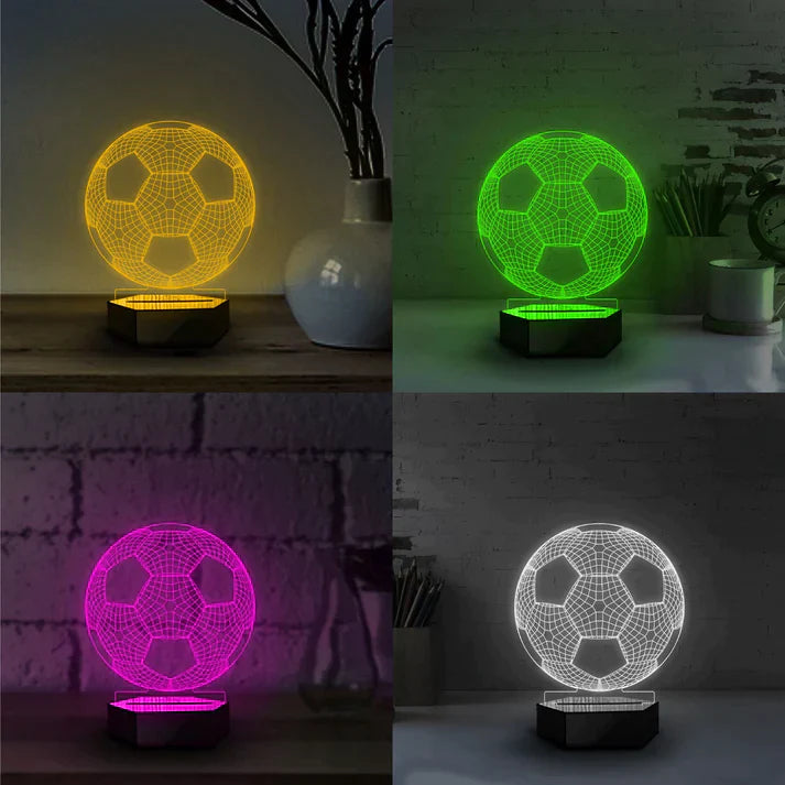 Football 3D Illusion Lamp - Al Marwati Decor