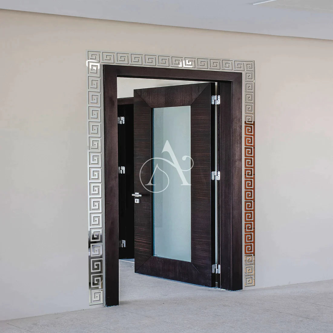 Acrylic Greek Mirror Wall Stickers - Al Marwati Decor