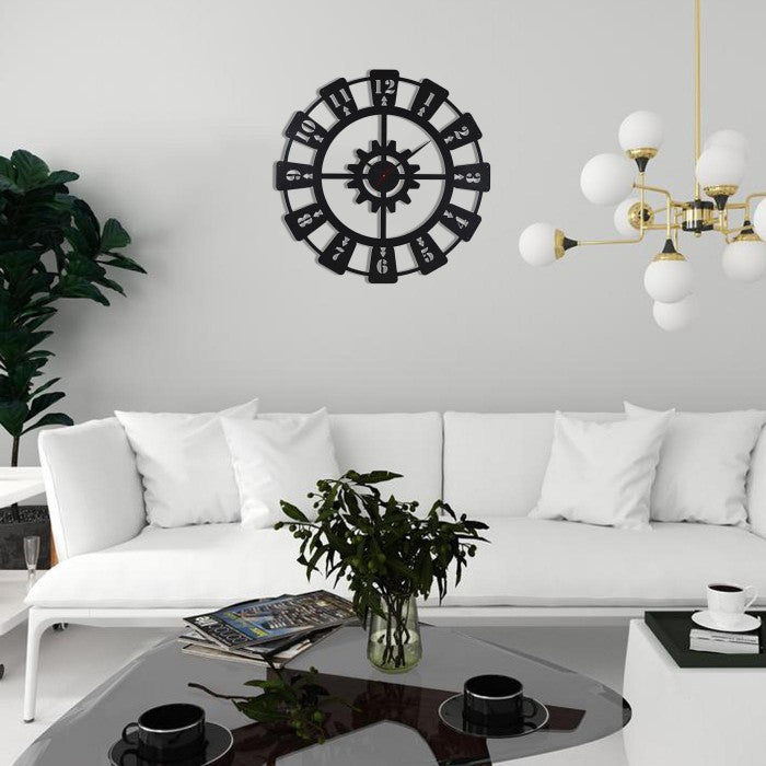 Antique Mechanics 3D Wall Clock - Al Marwati Decor