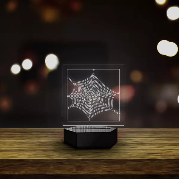 Spider Cover 3D Illusion Lamp - Al Marwati Decor
