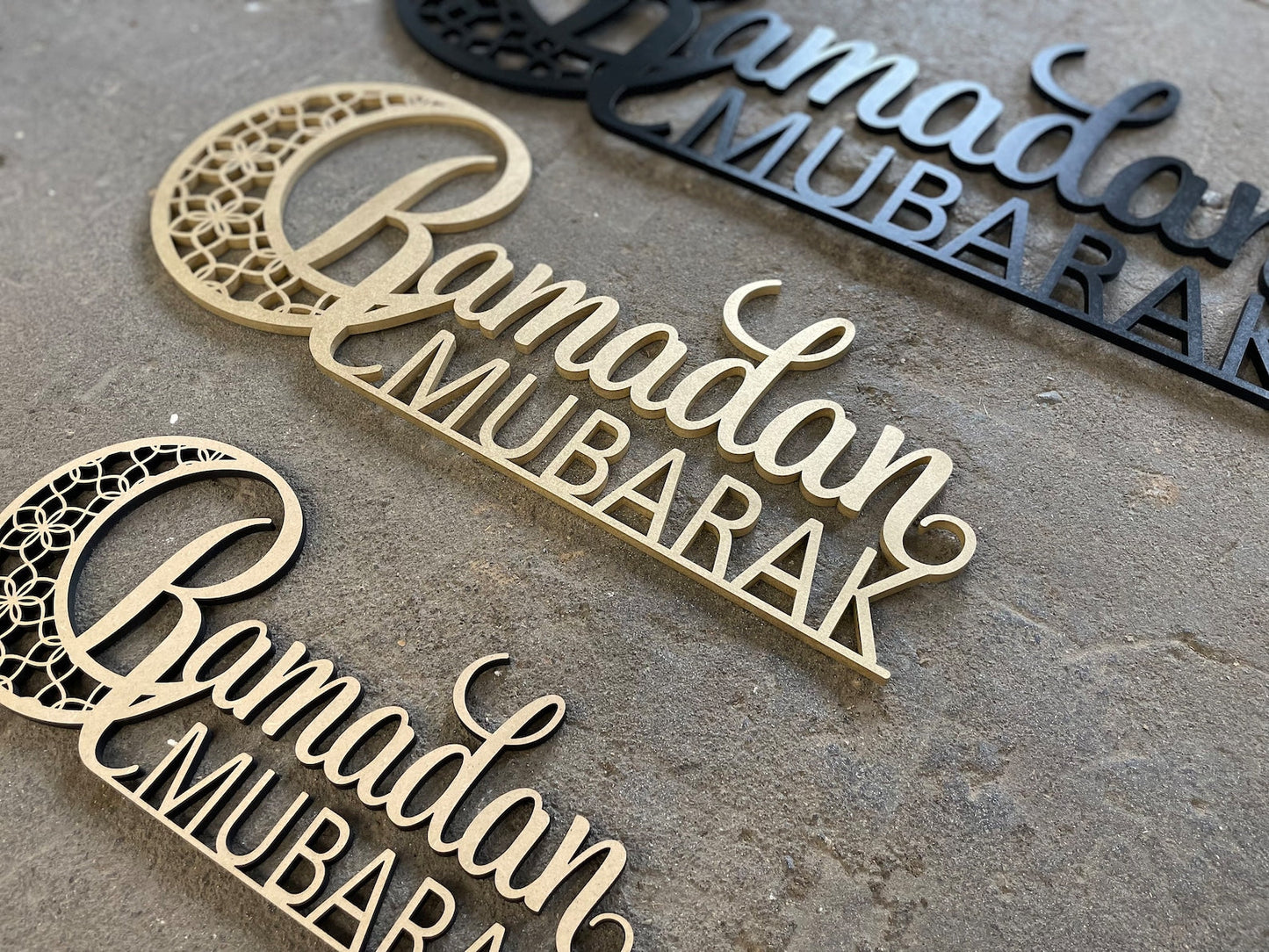 Wood Ramadan Sign | Ramadan Decoration | Ramadan Kids Activity | DIY Ramadan | Wood Ramadan Paint Your Own | Wooden Ramadan Sign | Islamic - Al Marwati Decor