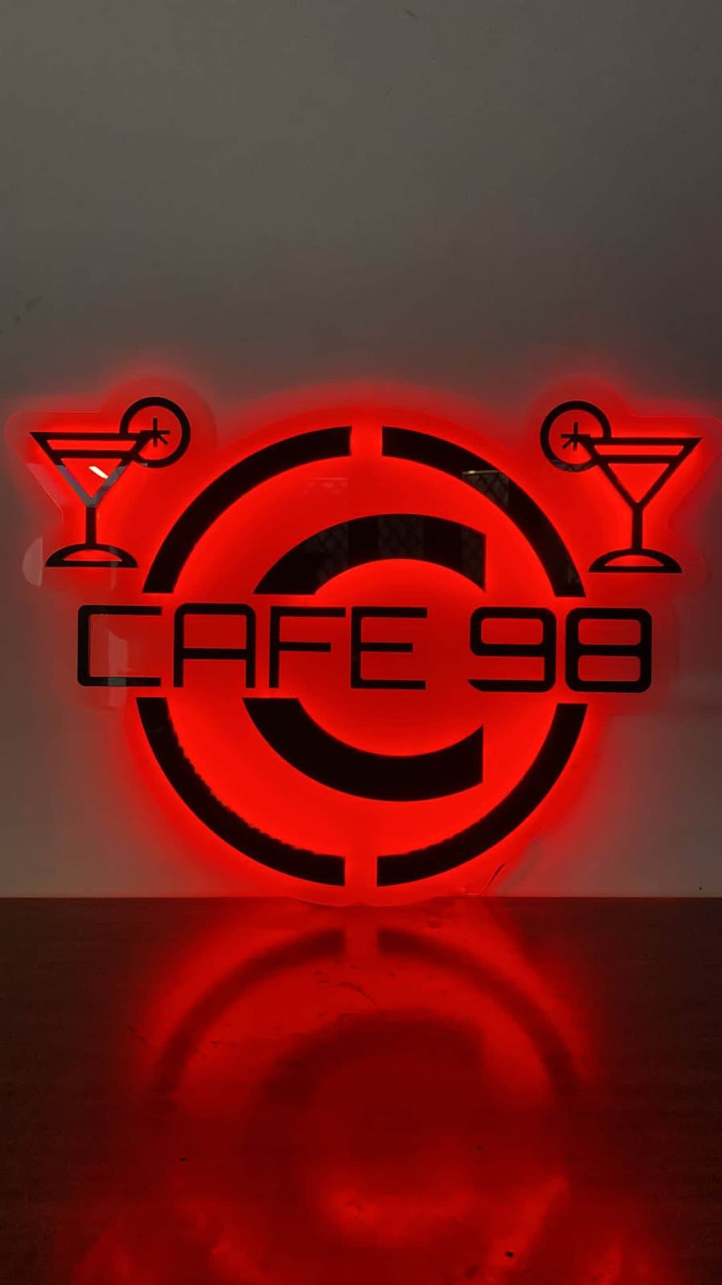 Custom Backlit Acrylic Sign | Acrylic Logo Sign | LED Business Sign | Salon Decor Sign | Backlit Logo Sign |Custom shape LED Logo Sign - Al Marwati Decor