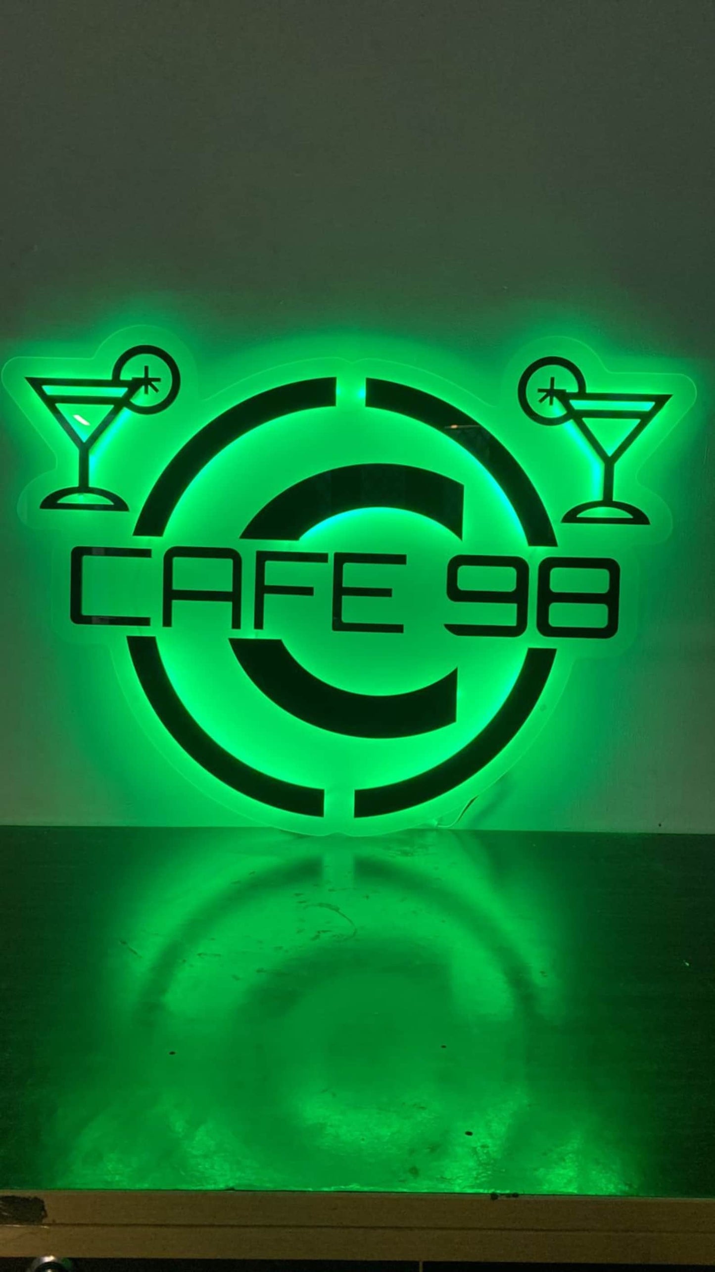 Custom Backlit Acrylic Sign | Acrylic Logo Sign | LED Business Sign | Salon Decor Sign | Backlit Logo Sign |Custom shape LED Logo Sign - Al Marwati Decor