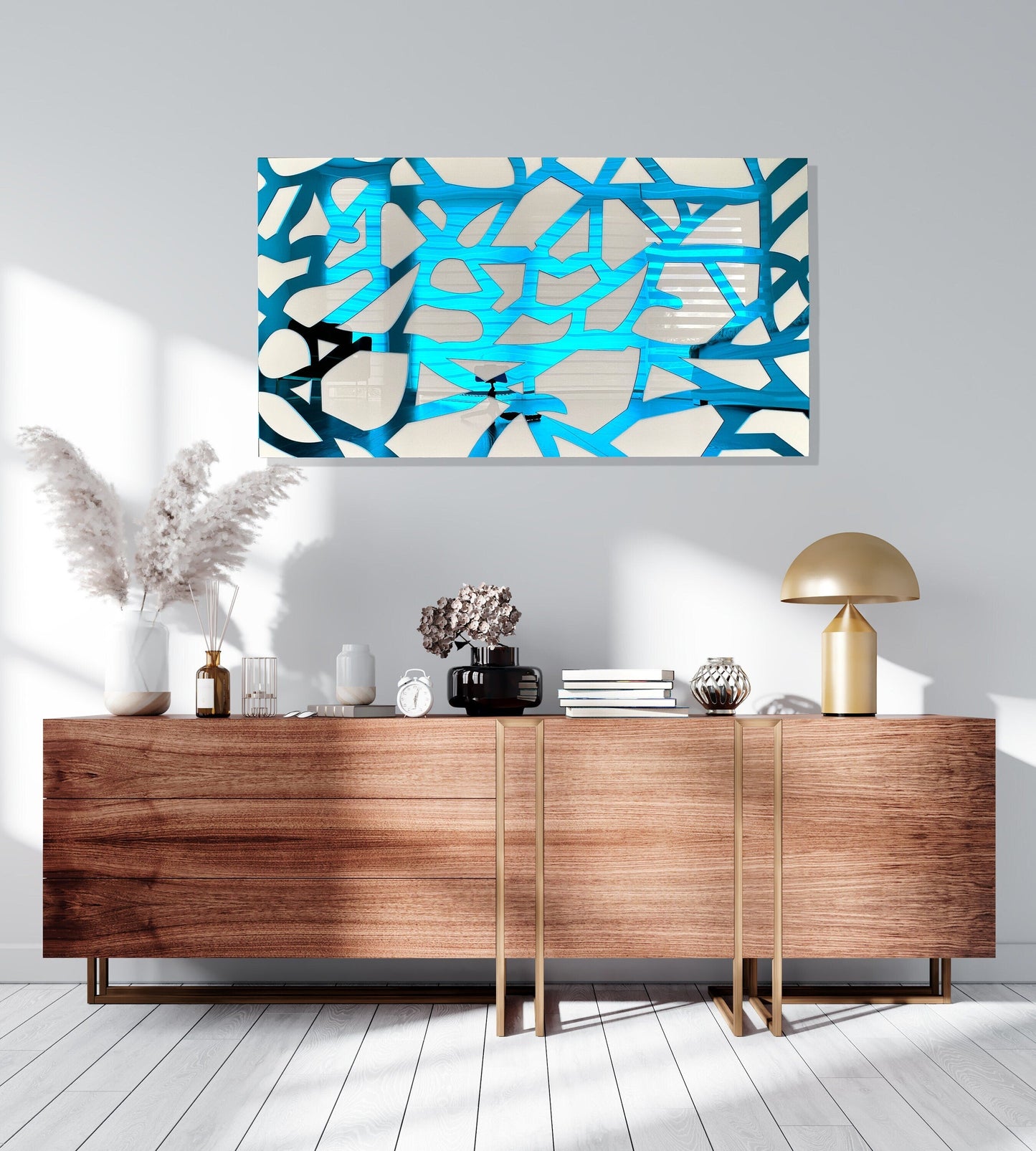 Large Geometric Wall Art - Al Marwati Decor