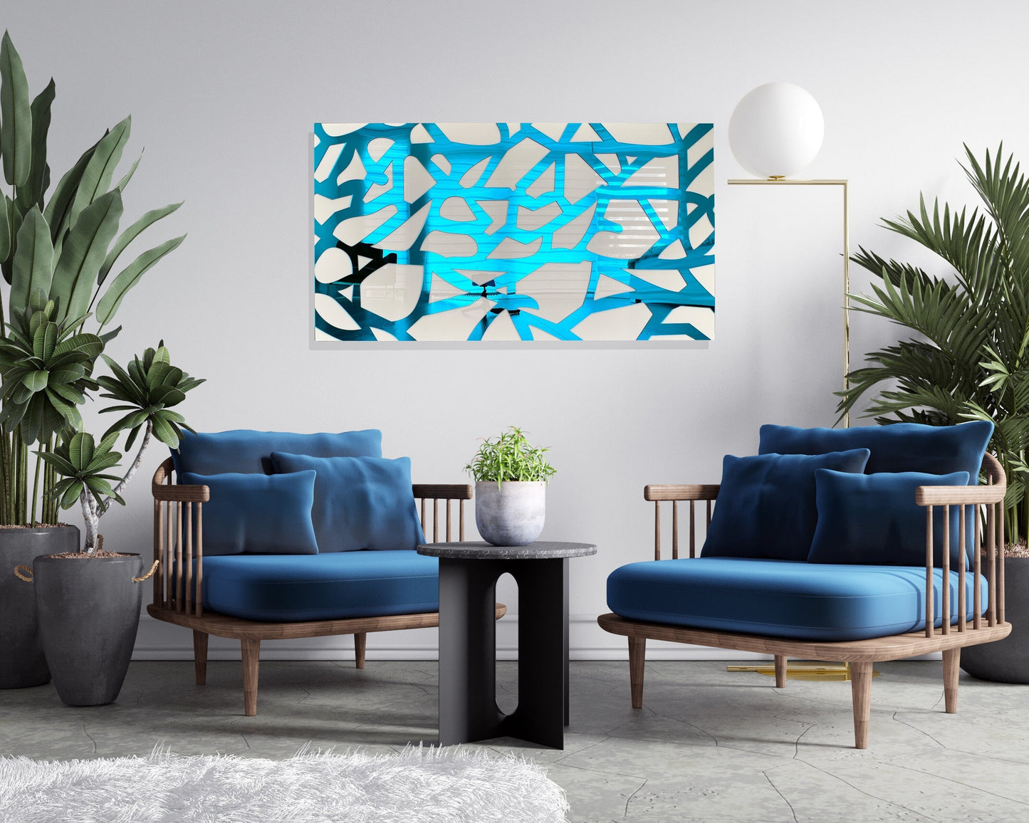 Large Geometric Wall Art - Al Marwati Decor