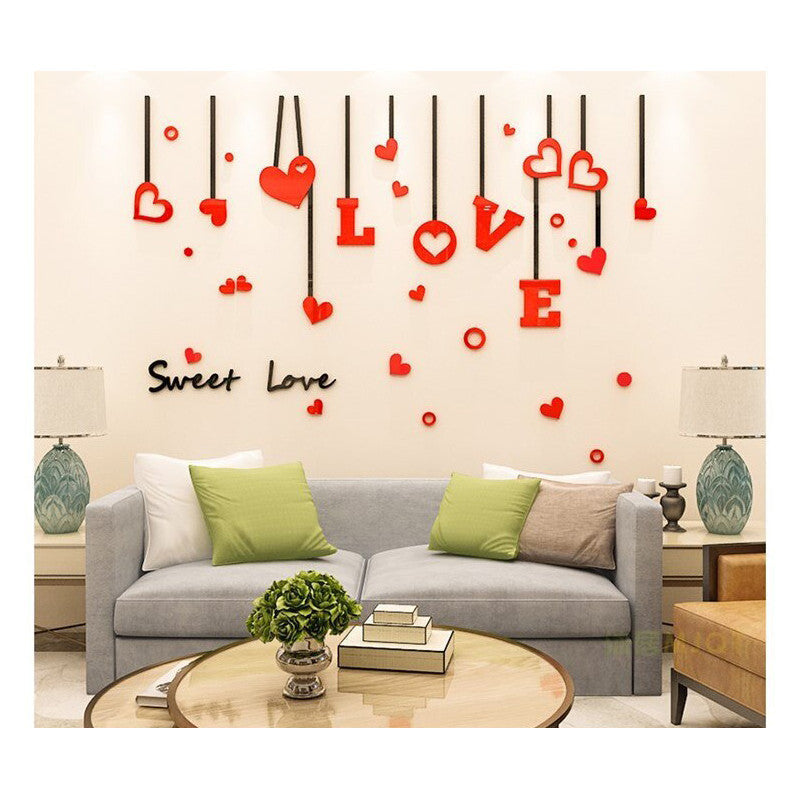 Sweet Love DIY Acrylic Wall Art - Al Marwati Decor