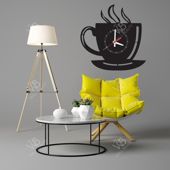 Coffee Cup 3D Wall Clock - Al Marwati Decor