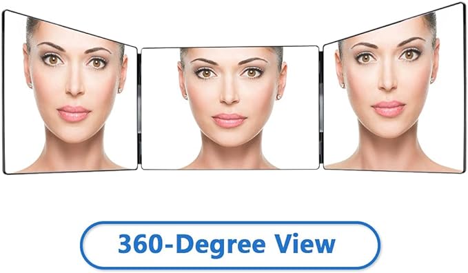 360° Portable Trifold Mirror - Al Marwati Decor