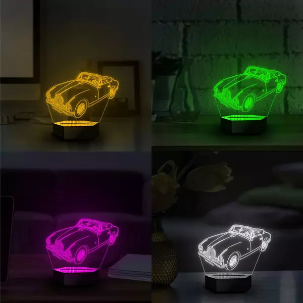 Car 3D Illusion Lamp - Al Marwati Decor