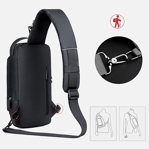 Multifunction Sling Bag - Al Marwati Decor