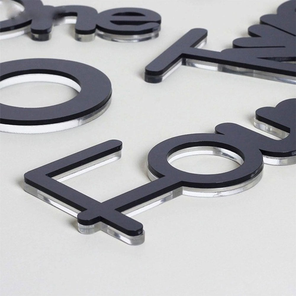 DIY Wall Clock Modern 3D Design - Al Marwati Decor