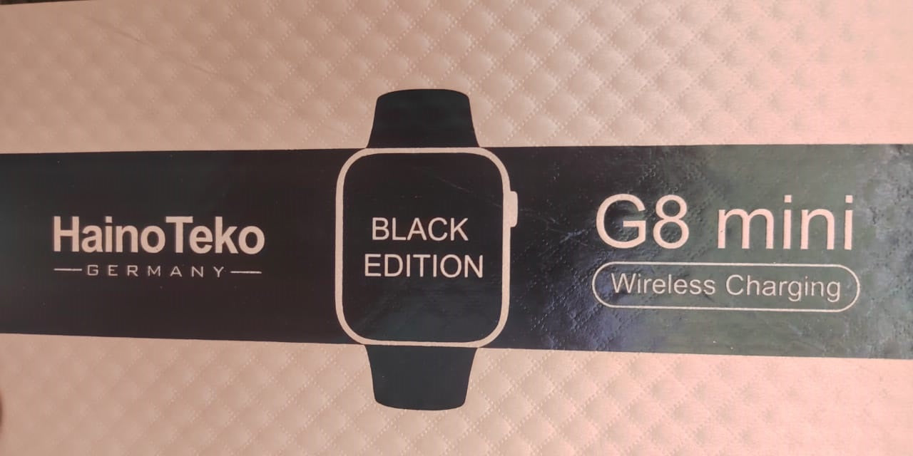 Haino Teko Mini G8 Black Edition Smart Watch - Al Marwati Decor