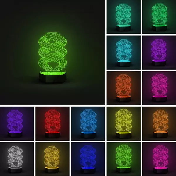 Hilux 3D Illusion Lamp - Al Marwati Decor