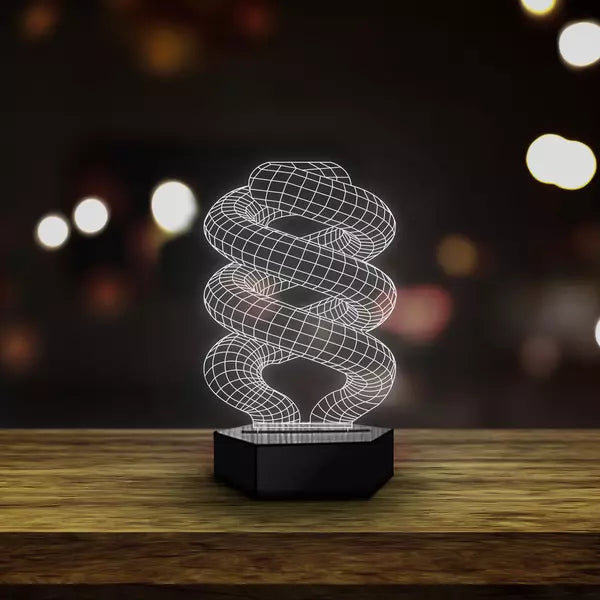 Hilux 3D Illusion Lamp - Al Marwati Decor