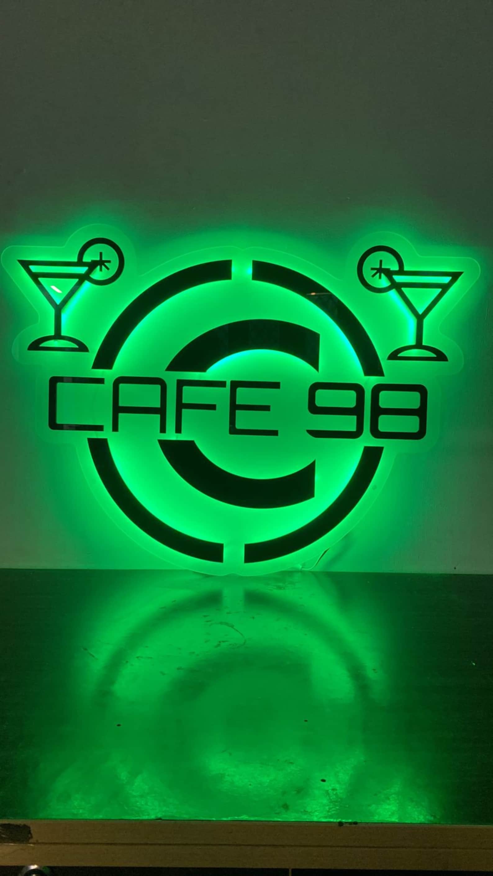 Custom Backlit Acrylic Sign | Acrylic Logo Sign | LED Business Sign | Salon Decor Sign | Backlit Logo Sign |Custom shape LED Logo Sign - Al Marwati Decor