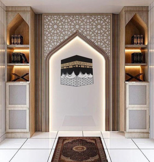 3D Kaaba Islamic Wall Art, Islamic Home Decor - Al Marwati Decor