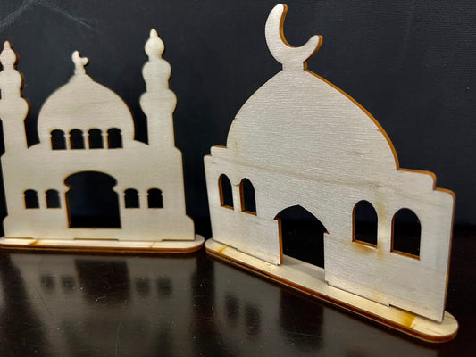 Paint Your Own Masjid | DIY Wood Ramadan Eid Activity - Al Marwati Decor