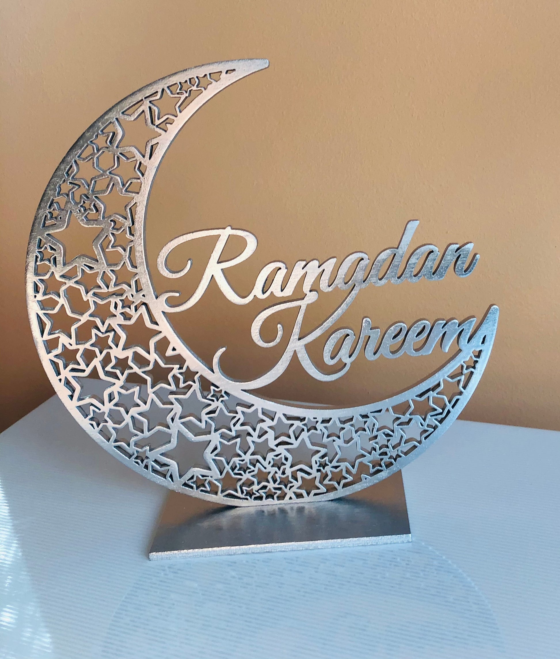 Ramadan Mubarak Kareem sign - Al Marwati Decor