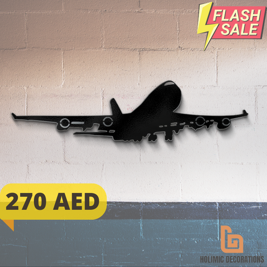 Large Aero Plane 3D Wall Art - Al Marwati Decor