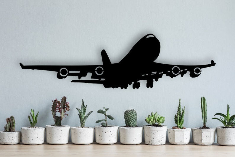 Large Aero Plane 3D Wall Art - Al Marwati Decor